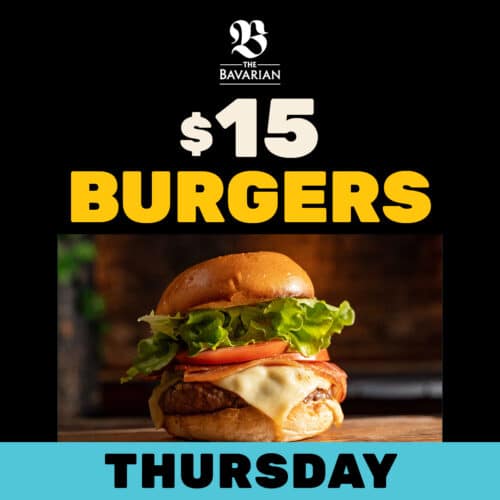 $15 Burgers Thursday